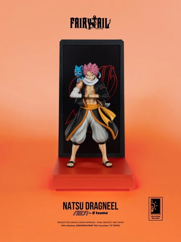 FAIRY TAIL - Natsu Dragneel - Figure Neon by Tsume 25cm